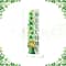 Glitzhome® 42" St. Patrick's Wooden Lighted Stacked Shamrock Porch Decor with Timer